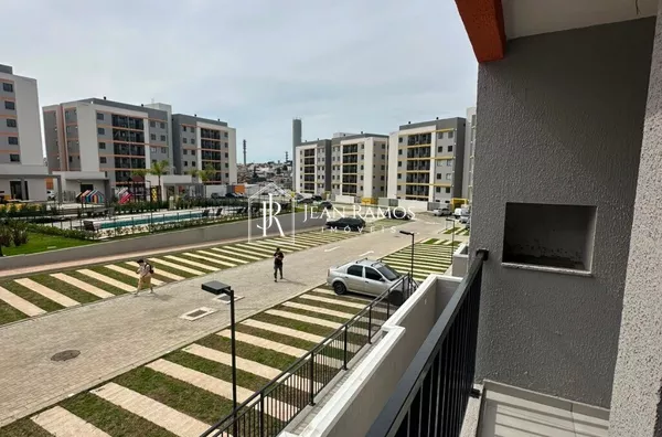 Apartamento com sacada e churrasqueira para venda no Neo Ville,  Cidade Industrial, Curitiba