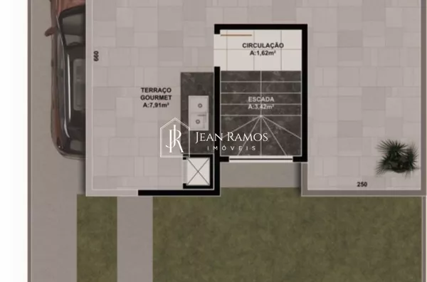 Sobrado moderno para venda,  Uberaba, Curitiba - Foto 6