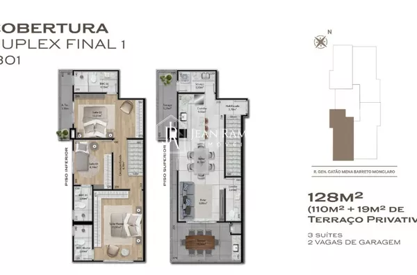 Cobertura para venda,  São Pedro, São José Dos Pinhais - Foto 3