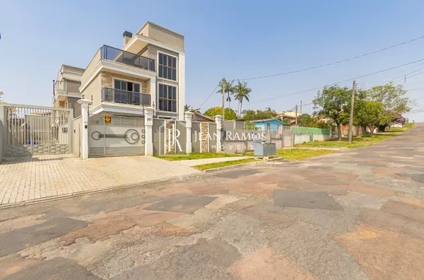 Sobrado moderno de frente para rua para venda,  Uberaba, Curitiba - Foto 3