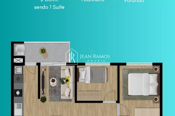 Lançamento Residencial Figueira Garcia, Murta, Itajaí-SC - Foto 6