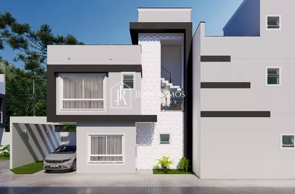 Sobrado para venda, 3 quarto(s),  Uberaba, Curitiba - Foto 2