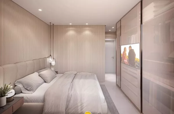 APARTAMENTO COM 3 QUARTOS À VENDA - PRAIA DE PALMAS EM GOVERNADOR CELSO RAMOS