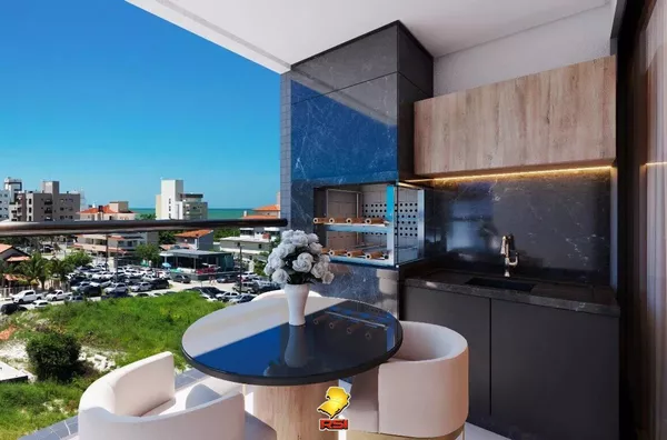 APARTAMENTO DE FRENTE COM 2 SUÍTES À VENDA EM PRAIA GRANDE/SC