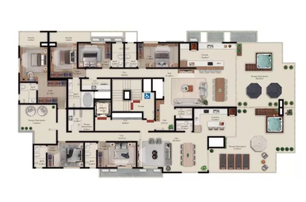 Apartamento 3 quartos para venda - FRENTE MAR em Armação da Piedade/Governador Celso Ramos - Foto 15