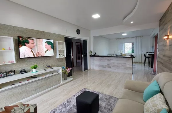 Terreno/Lote com casa pronta - 2.800m², Frente à Rodovia 410 - Areias do Meio em Governador Celso Ramos - Foto 1