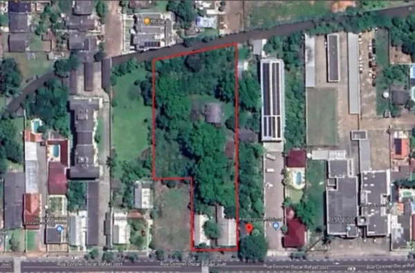 Terreno com 5.573,65 à Venda no Centro de Santa Cruz do Sul/RS - Foto 1