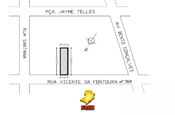 Terreno à Venda e Aluguel  no Bairro Santana – Porto Alegre | Residencial ou Comercial