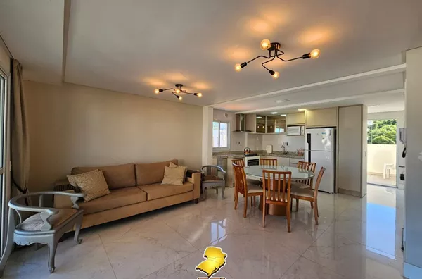 Cobertura de Luxo com Jacuzzi e Vista Mar – 3 Dorms, Mobiliada, a 200m da Praia de Palmas