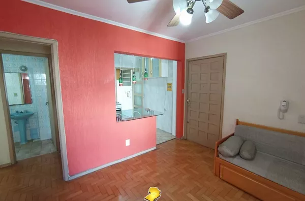 Apartamento mobiliado com 1 quarto no Centro Histórico de Porto Alegre