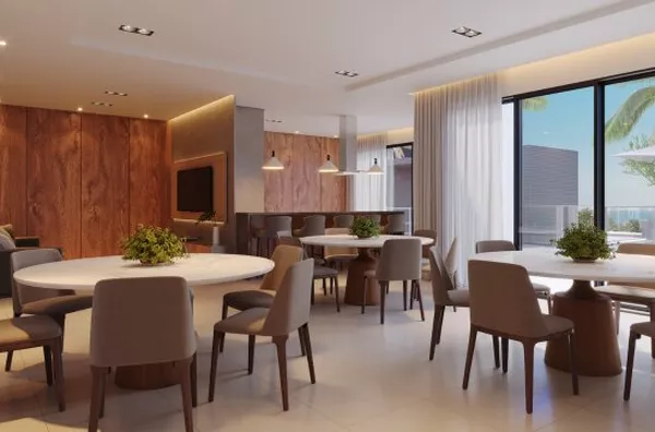 APARTAMENTO COM 2 QUARTOS E 1 SUÍTE À VENDA NA PRAIA DE PALMAS – GOVERNADOR CELSO RAMOS/SC - Foto 6
