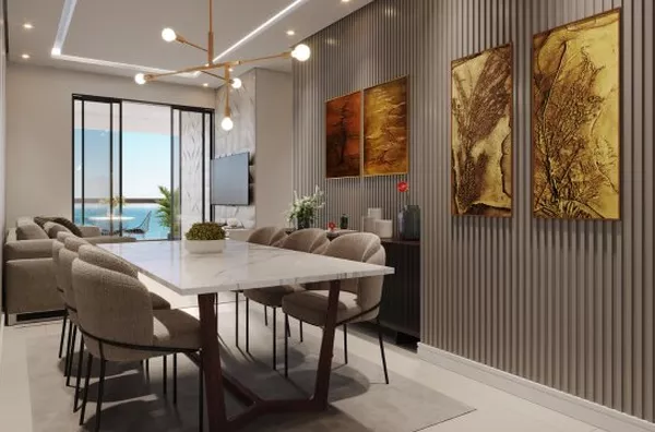 APARTAMENTO COM 2 QUARTOS E 1 SUÍTE À VENDA NA PRAIA DE PALMAS – GOVERNADOR CELSO RAMOS/SC - Foto 2