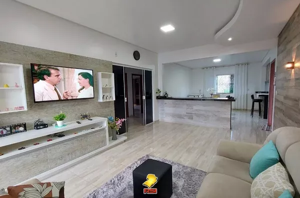 Terreno/Lote com casa pronta - 2.800m², Frente à Rodovia 410 - Areias do Meio em Governador Celso Ramos