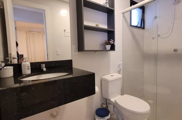Apartamento 2 quartos Mobiliado a 600m da Praia de Palmas - SANTA CATARINA - Foto 8