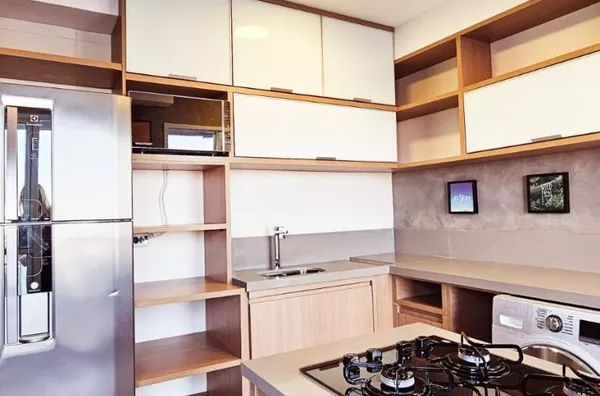 Apartamento mobiliado de 42m2 com 2 dorms e 1 vaga