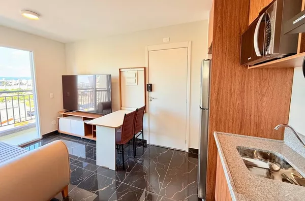 Apartamento mobiliado de 1 dorm na Vila Romana