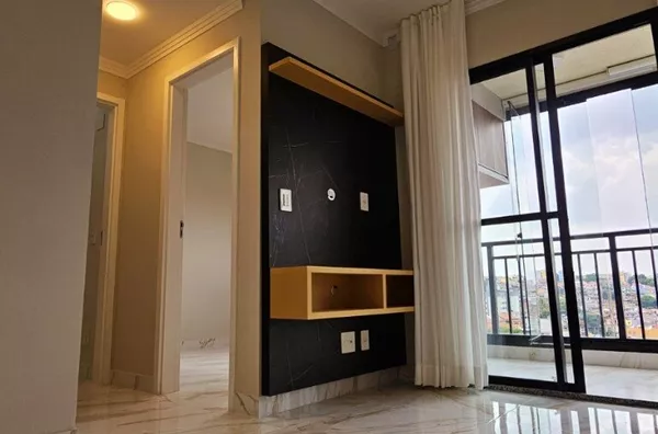 Apartamento de 47m2 com 2 dorms e 1 vaga
