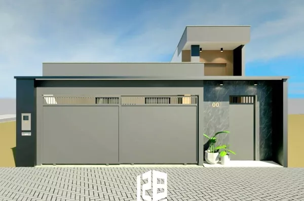 Casa à venda no Vale Dourado com piscina com 3 quartos, sendo um suíte. - Foto 2