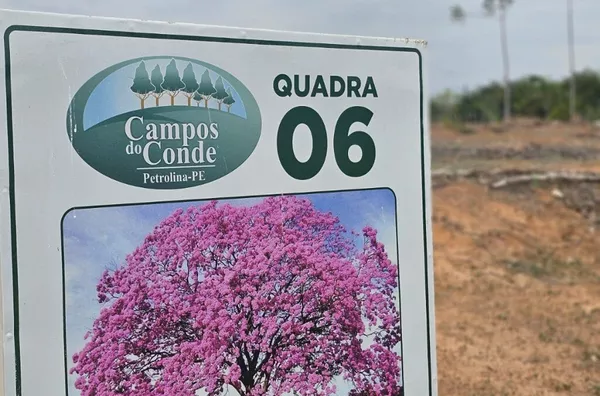 Lote de terreno para venda,  Condomínio Campos do Conde, Petrolina-PE. - Foto 6