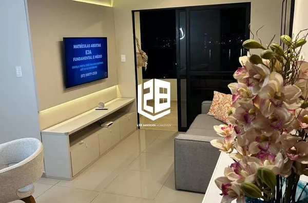 Apartamento à venda - 2/4, sendo um suíte, todo mobiliado e uma bela vista para o Rio São Francisco. - Foto 1