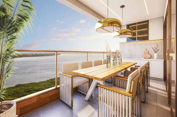 Apartamento Orla de Petrolina com Varanda Gourmet com vista para o Rio São Francisco. - Foto 4