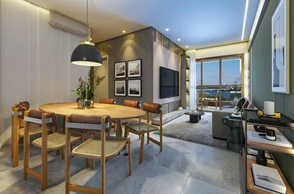 Apartamento Orla de Petrolina com Varanda Gourmet com vista para o Rio São Francisco. - Foto 6