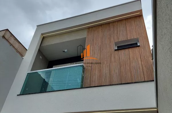 Sobrado novo com 3 dormitórios sendo 3 suítes e espaço gourmet à venda, 120 m² por R$ 860.000 - Penha de França - São Paulo/SP