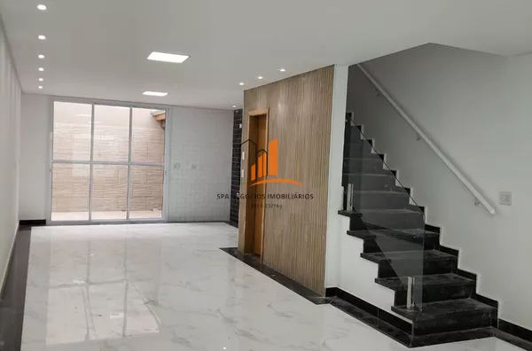 Sobrado novo com 3 dormitórios sendo 3 suítes e espaço gourmet à venda, 120 m² por R$ 860.000 - Penha de França - São Paulo/SP
