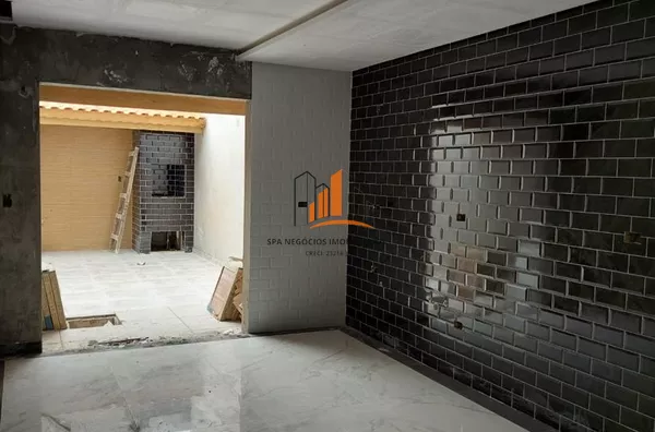 Sobrado novo com 3 dormitórios à venda sendo 3 suíte e espaço gourmet Aprox 130 m² por R$ 8.200 - Penha de França - São Paulo/SP