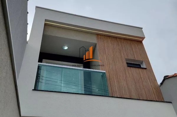 Sobrado novo com 3 dormitórios sendo 3 suítes e espaço gourmet à venda, 120 m² por R$ 860.000 - Penha de França - São Paulo/SP
