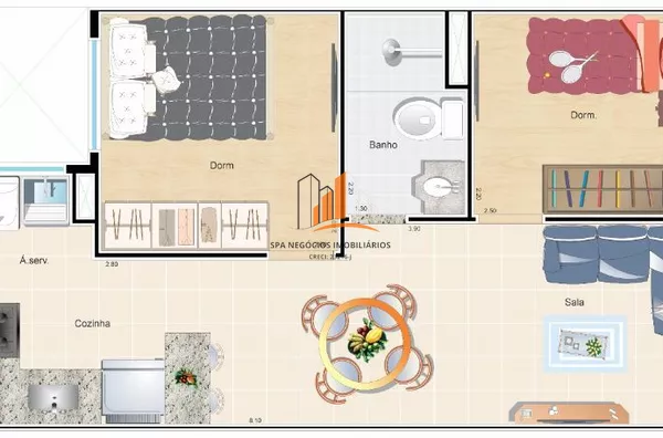 Apartamento com 2 dormitórios à venda, 29 m² por R$ 168.200,00 - Cidade Patriarca - São Paulo/SP