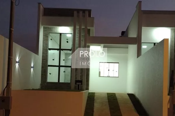 (VENDIDO) CASA NOVA COM SUÍTE MAIS 01 QUARTO.