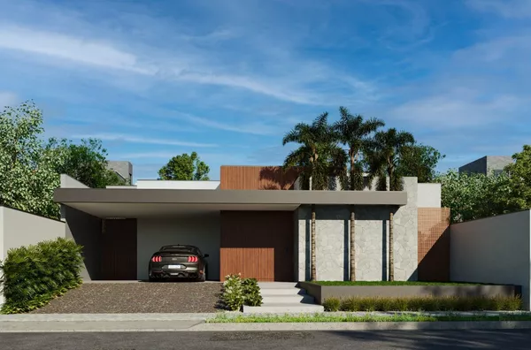 CASA DE ALVENARIA EM CONSTRUÇÃO COM 3 SUÍTES COM CLOSET - Foto 1