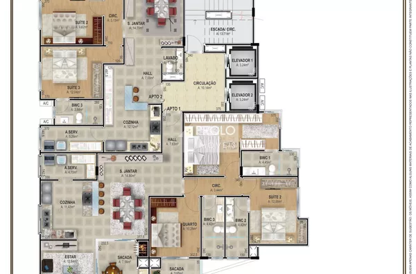 APARTAMENTO ÓTIMO PADRÃO