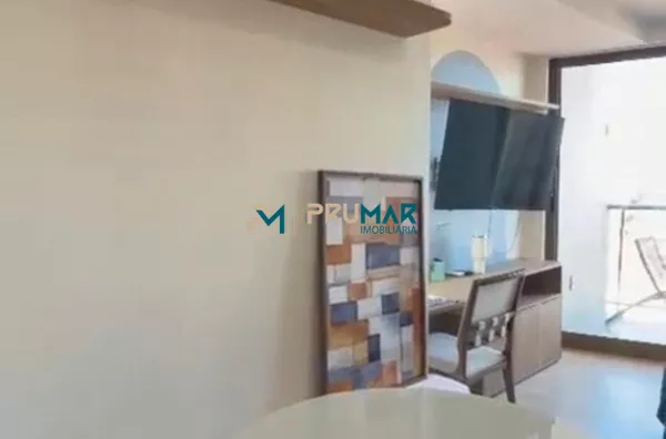 Flat 100% mobiliado!