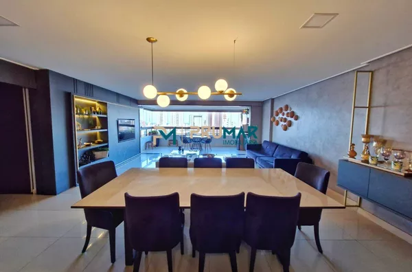 Apartamento porteira fechada com 3 suítes no aeroclube!
