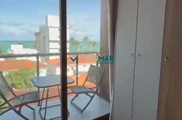 Flat 100% mobiliado!