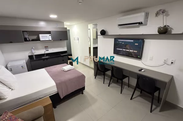 Flat com excelente localização no jardim Oceania - Foto 4