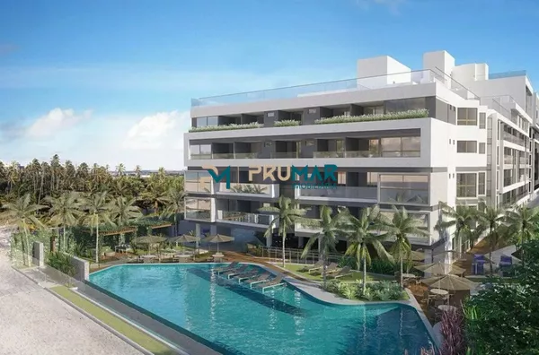 Apartamento 115m² com vista para o mar em Ponta de Campina - Foto 1