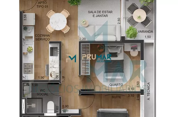 Apartamento para Venda em João Pessoa / PB no bairro Bessa