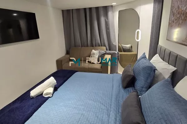 Flat mobiliado beira mar em Cabo Branco - Foto 6