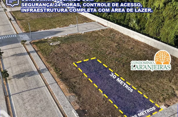 LOTE 08X30 NO CONDOMINIO LARANJEIRAS - SAO BENEDITO