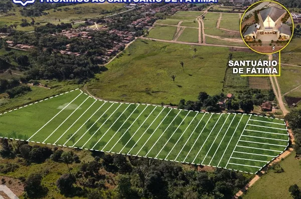 TERRENOS DE CHÁCARA PRÓXIMOS AO SANTUÁRIO DE FÁTIMA