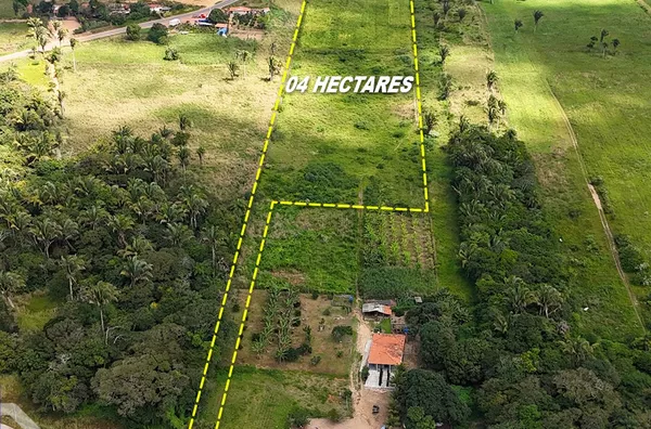 TERRENO DE 04 HECTARES SÍTIO PIMENTEIRA