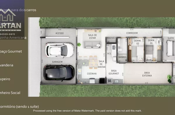 Casa para venda, 3 quarto(s),  Condomínio Villa Verde Bragança, Bragança Paulista - Foto 3