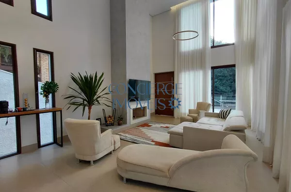 Casa com 4 suítes e vista privilegiada no Cond. Chácaras do Lago - Vinhedo 
