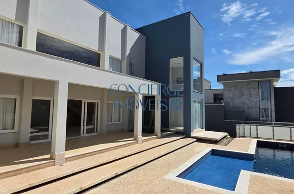 Casa Moderna com vista no Villagio Capriccio - Louveira 
