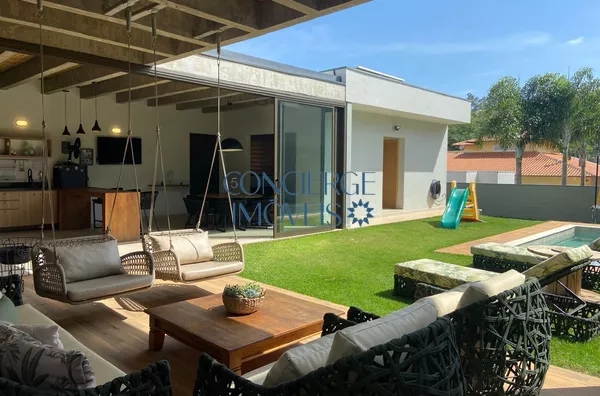 Casa Moderna no Cond. Terras de Vinhedo- Vinhedo