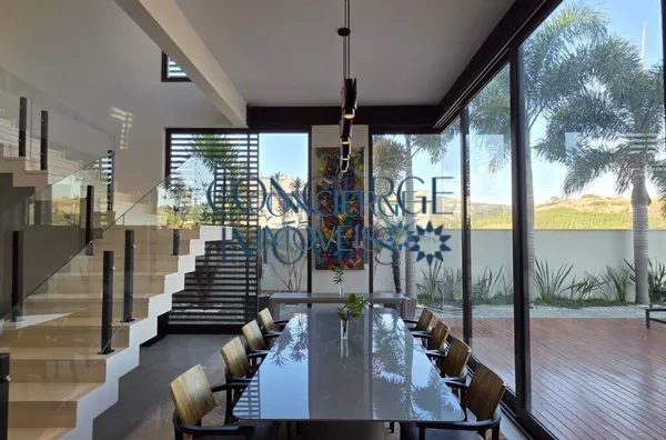 Casa moderna, de altíssimo padrão, com vista deslumbrante no Res. Campo de Toscana 