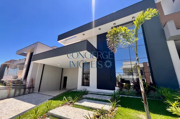 Casa  moderna com integração total no Cond. Mont'Alcino - Valinhos